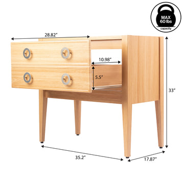 Corbin Modern Classic 1-Drawer Bath Vanity Base Only (Sink Basin Not Included)